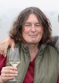 Hildegard Fuchs ist Webmaster im Weingut