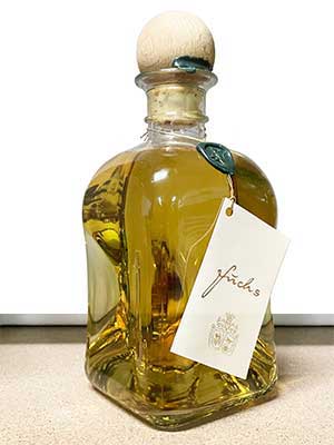 Hefebrand – Traube + Flasche