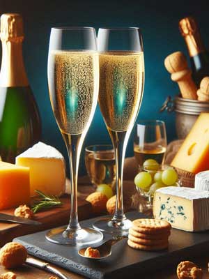 Bacchus Sekt halbtrocken – zum Essen
