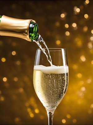 Bacchus Sekt halbtrocken, histamingeprüft – zum Essen