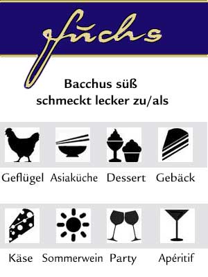 Bacchus Spätlese lieblich – Genuss-Empfehlung