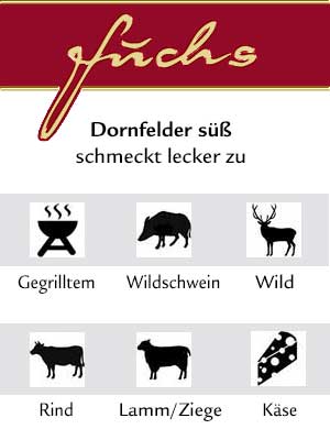 Dornfelder Semi-Sweet – Genuss-Empfehlung