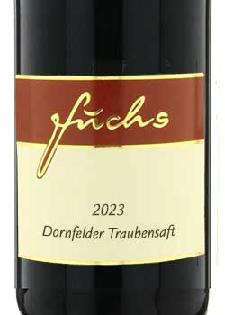 Roter Dornfelder Traubensaft