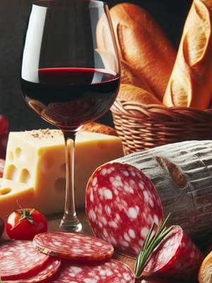 Dornfelder trocken – zum Essen