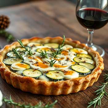 Zucchini-Tarte
