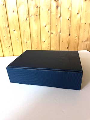 3er-Geschenk-Karton, blau – Geschmack