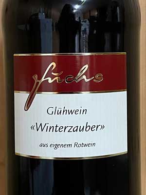 Glühwein «Winterzauber» – Etikett