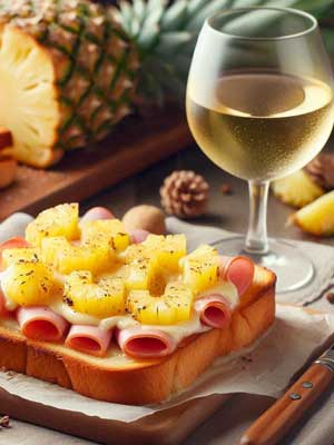 Süßer Wein zum Essen