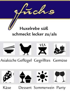 Huxelrebe «S» süß – Genuss-Empfehlung