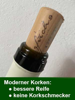 Riesling trocken – Flaschenverschluss