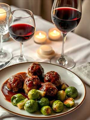 Merlot feinherb, histamingeprüft – zum Essen