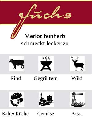 Merlot feinherb, histamingeprüft – Genuss-Empfehlung