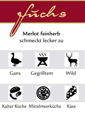 Merlot feinherb – Genuss-Empfehlung