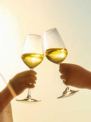 Morio-Muskat lieblich – zum Essen