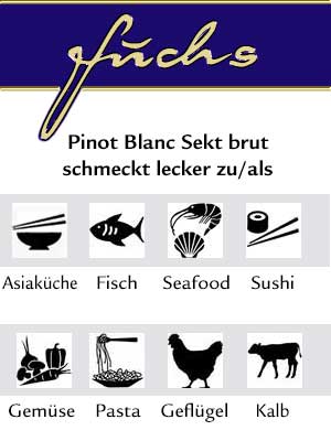 Pinot Blanc Sekt brut – Genuss-Empfehlung