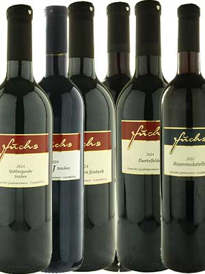 Wein-Geschenk- und Probierpaket “Rotweine” – Traube + Flasche