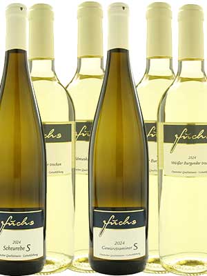 Wein-Geschenk- und Probierpaket “Weißweine” – Traube + Flasche