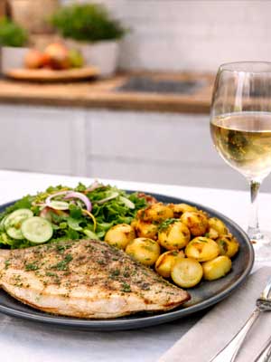 Riesling Auslese lieblich – zum Essen