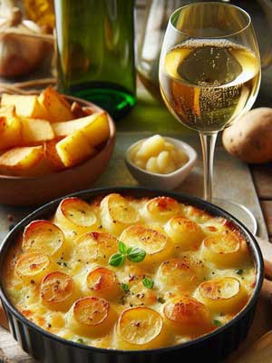 Trockener Riesling als Begleiter zu Rumpsteak