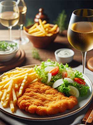 Riesling trocken – zum Essen