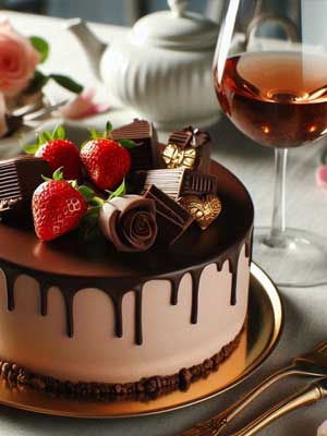 Edelsüße Rotweine begleiten Süßspeisen und Desserts