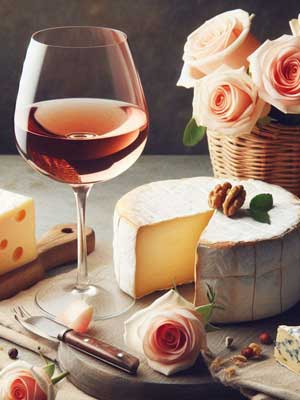 Rosen­­muskateller Rosé trocken – zum Essen