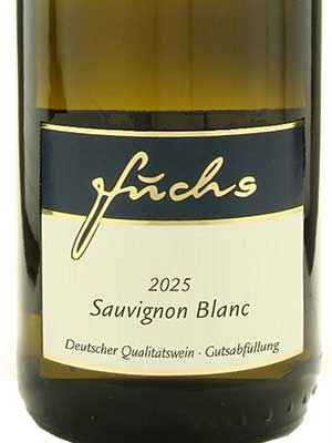 Sauvignon Blanc süß – Etikett