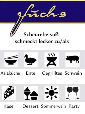 Scheurebe «S» süß – Genuss-Empfehlung