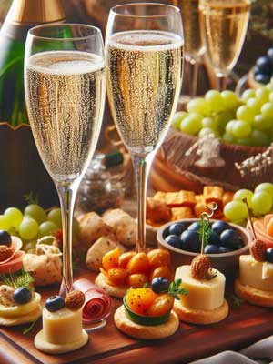 Scheurebe Sekt trocken – zum Essen