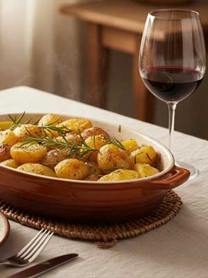 Schwarzriesling feinherb – zum Essen