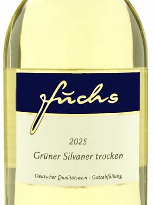 Green Silvaner Dry, Histamine-Certified – Etikett