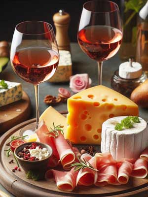 Pinot Noir Rosé Semi-Sweet – zum Essen