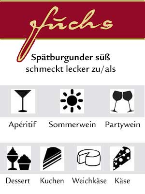 Pinot Noir Sweet – Genuss-Empfehlung