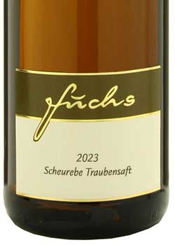 Scheurebe Weißer Traubensaft