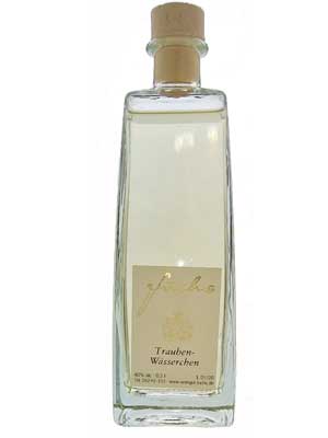 Traubenwässerchen – Traube + Flasche