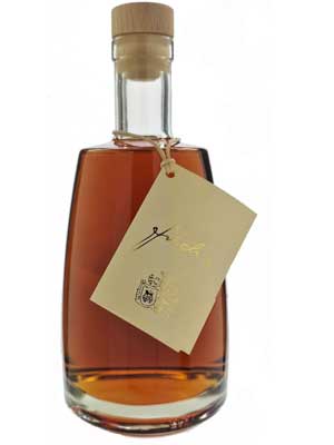 Weindestillat – Traube + Flasche